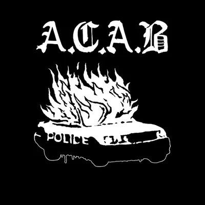 Виниловая наклейка ACAB