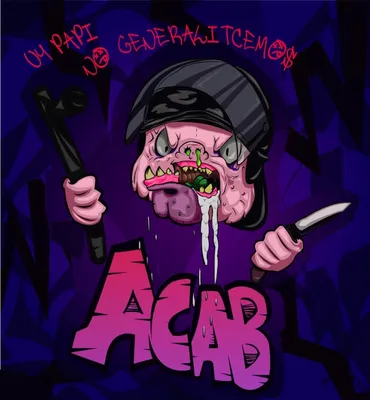 ACAB Art Print by 187RoseGold | Society6