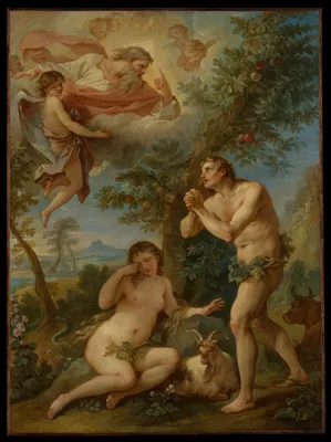 Wenzel Peter, Adam and Eve in the Garden of Eden