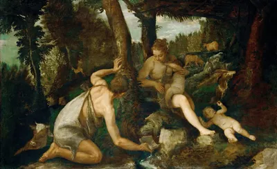 The Temptation Of Adam, From The Story Of Adam And Eve Painting by Jan The  Younger Brueghel - Pixels