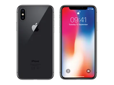 Apple iPhone X 64Gb Space gray Neverlock - Айфон Х 64 ГБ Грей -  IMPULSE-STORE