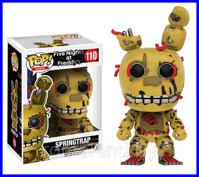 Аниматроник Спрингтрап (Springtrap) из Five Nights At Freddy s Funko POP  Game (аналог) (ID#87870703), цена: 13 руб., купить на Deal.by