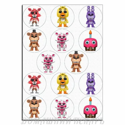 Набор минифигурок Аниматроники ФНАФ / Пять ночей у Фредди FNAF совместимы с  конструкторами 8шт (4.5см, пакет) - купить с доставкой по выгодным ценам в  интернет-магазине OZON (598962773)