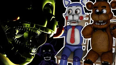 Обложка на паспорт 5 Ночей с Фредди, Five Nights at Freddy's, ФНАФ,  Аниматроники №7 | AliExpress