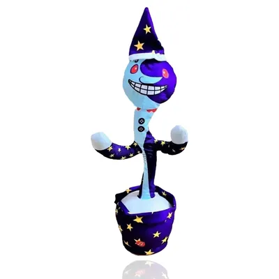 Купить интерактивный поющий и танцующий кактус - аниматроник Фнаф Fnaf Луна  5 ночей с Фредди, цены на Мегамаркет