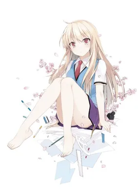 Обои на рабочий стол Mashiro Shiina / Маширо Шина из аниме Sakurasou no Pet  na Kanojo / Кошечка из Сакурасо, by kyuubi3000, обои для рабочего стола,  скачать обои, обои бесплатно