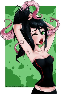 Tentacle Monster [InkPunk Anime] : r/RULE34AI