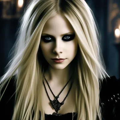 Аврил Лавин, Avril♡Lavigne in gotic…» — создано в Шедевруме