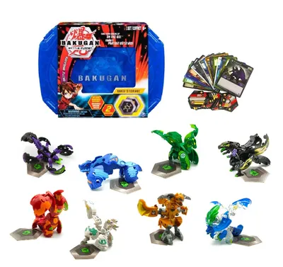 Бакуган, Игровой набор Bakugan Evolutions 8 шт. + кейс, бокс для бакуганов,  бакуганы, синий (ID#1992907617), цена: 1850 ₴, купить на Prom.ua