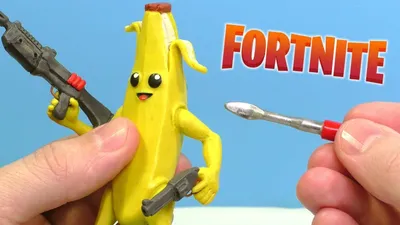 Making Peely the Banana from game Fortnite Battle Royale - YouTube