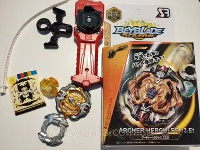 TAKARA TOMY Archer Hercules .13.Et Turbo Cho-Z Burst Beyblade B-115 - USA  SELLER - DaufuskieIsland.com