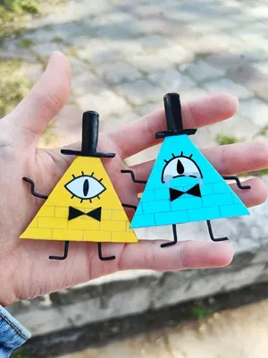 Мягкая игрушка большая Gravity Falls - Bill Cipher / Гравити Фолз Билл Шифр  - купить недорого