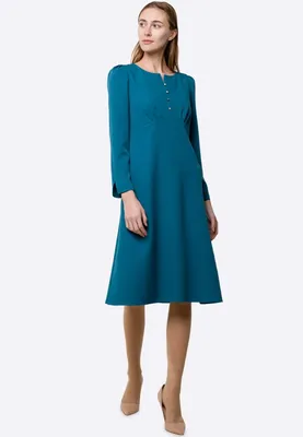 Платье бирюзового цвета купить в Москве в интернет-магазине Yana