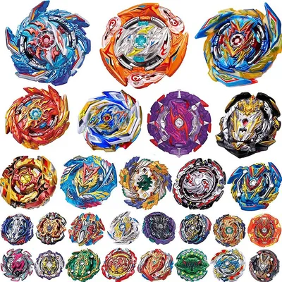 17 pcs Top Beyblade Burst Bey Blade Toy Metal Function Bay - Walmart.com