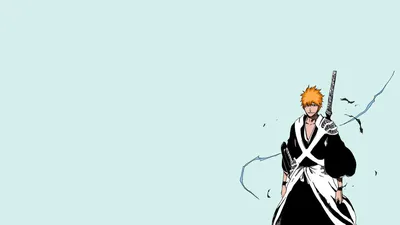 Обои на рабочий стол Ichigo Kurosaki / Ичиго Куросаки и персонажи из аниме  Блич Bleach, обои для рабочего стола, скачать обои, обои бесплатно