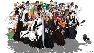 Обои на рабочий стол Kurosaki Ichigo / Куросаки Ичиго сражается, аниме Блич  / Bleach, by Tito Kubo, обои для рабочего стола, скачать обои, обои  бесплатно