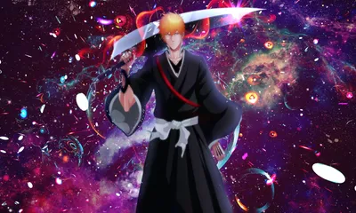 Обои Аниме Bleach, обои для рабочего стола, фотографии аниме, bleach, арт,  блич, белый, фон, ичиго, куросаки Обои для рабочего стола, скачать обои  картинки заставки на рабочий стол.