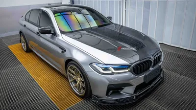 LCI M Performance Stlyle Lip + Splitters In Dry Carbon Fiber BMW M5 (F90)  2021-2023 – thecarbonconnect