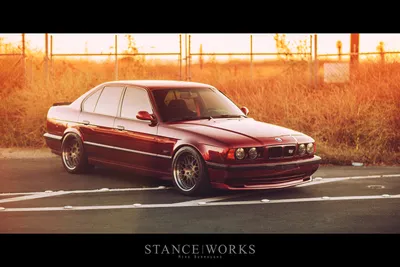 ArtStation - BMW e34 photoshop drawing