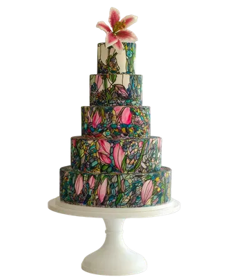 Купить Свадебный торт «Цветочный рай» из каталога свадебных тортов самого  изысканного вкуса и красоты, либо заказать в кондитерской Сладкая Жизнь  tortik39.ru