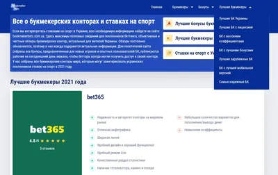 Рейтинг букмекерских контор сети Интернет - Bk