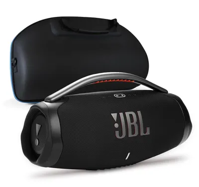 Amazon.com: JBL Boombox 3 - Portable Bluetooth Speaker Bundle with divvi!  Protective Hardshell Case - Black : Electronics