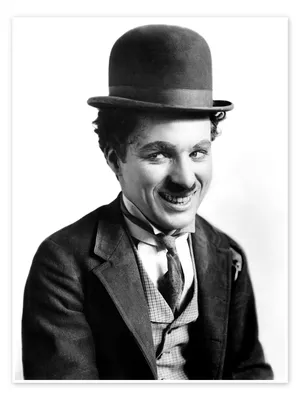 Charlie Chaplin Smile print by Everett Collection | Posterlounge