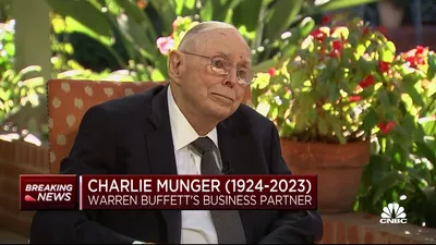 Chinese social media mourns Charlie Munger, who said BYD was his best  investment | CNN Business