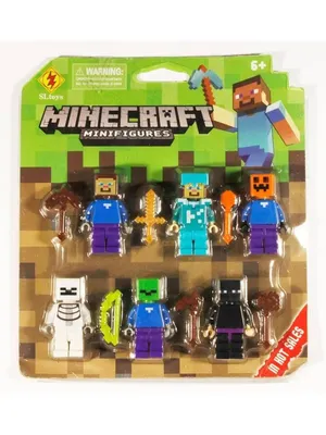 Майнкрафт человечки Minecraft Халк Танос toys for you 36187482 купить за  493 ₽ в интернет-магазине Wildberries