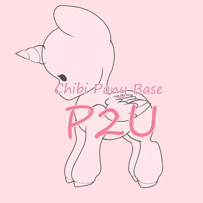 F2U BASE] Chibi Pony Cutie :. by StarEmber on DeviantArt