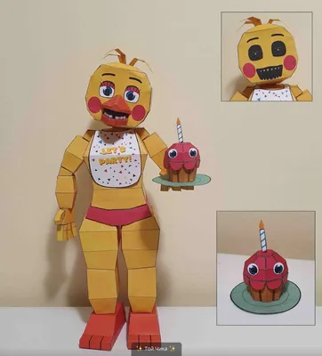 Фигурка Чика из 5 ночей с Фредди ФНАФ (FNAF) совместима с лего - купить в  Москве, цены на Мегамаркет