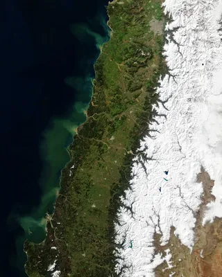 Atmospheric Rivers Swamp Central Chile