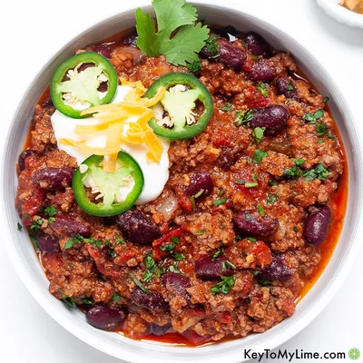 Vegetarian Chili Recipe - Pinch of Yum