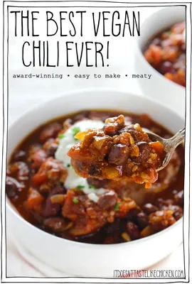 Easy Vegan Chili Recipe - From My Bowl