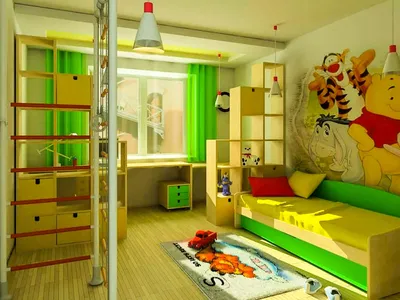 [83+] Картинки детской комнаты для мальчика обои