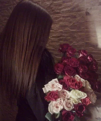 Красивые картинки ава девушка с розами (35 фото)