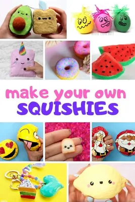 How to make Homemade Squishies that are Slow Rising - Red Ted Art - Kids  Crafts