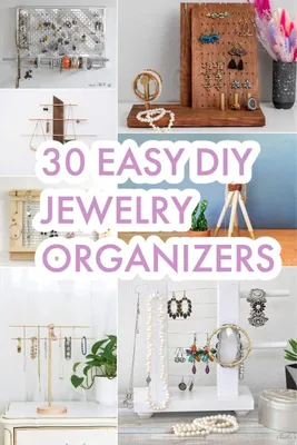 25 Creative DIY Wall Jewelry Organizers To Inspire You | Anika's DIY Life