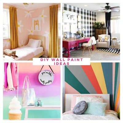 33+ Easy DIY Wall Paint Ideas You Don't Want To Miss