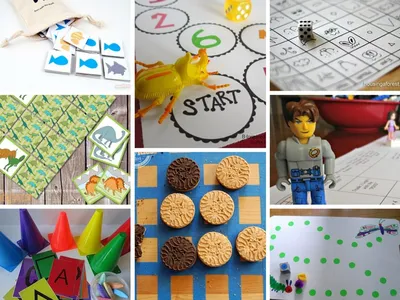 12 DIY Board Games for Kids- Boogie Wipes