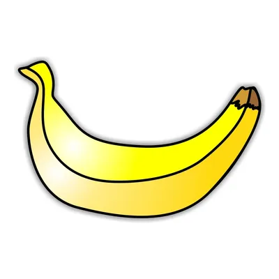 Банан рисунок для детей раскраска (47 фото) » рисунки для срисовки на  Газ-квас.ком