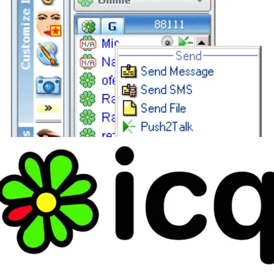 Icq Vector SVG Icon (2) - SVG Repo