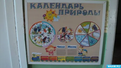 Игровая панель Календарь природы