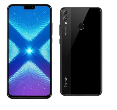 Honor 8X Dual SIM – 128GB, 4GB RAM, 4G LTE, Black | KhalidLemar