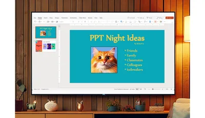 Use Design Ideas in PowerPoint to create an animated title slide - Extra  Credit