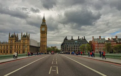 London City Street, London, Город, Улица (3674x1953) - обои для рабочего  стола