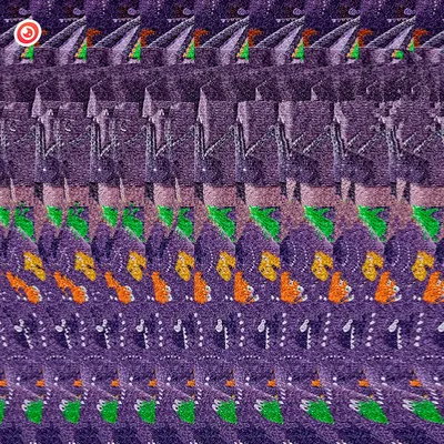 У КОГО ПОЛУЧИЛОСЬ УВИДЕТЬ 3D РИСУНОК???? Стерео-картинки для расфокусировки  глаз. Такие обманы зрения необходимы для обучения видению АУРЫ | Пикабу