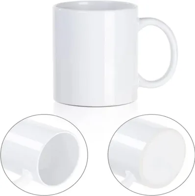 Кружки белые керамические для сублимации Amazon FJ SM MUG - 11 11oz цена  2580 грн купить в Украине - MediaPrint