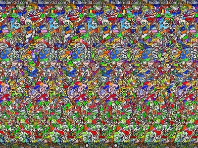 3D Magic Eye Stereograms. Стереограммы (rus) — LiveJournal