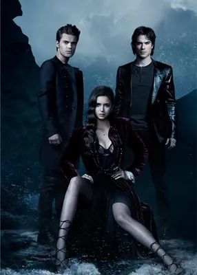 ᐉ Картина GeekLand The Vampire Diaries Дневники Вампира постер